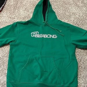 Men’s, size large, Billabong brand hooded sweatshirt.